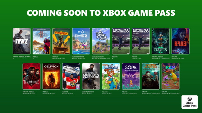 Diganti, Vampire Crawlers, dan NHL 26 adalah beberapa tambahan Game Pass baru untuk paruh pertama April