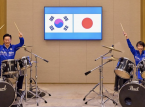 Duet drum K-pop mencuri perhatian di KTT Jepang-Korea Selatan