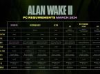 Alan Wake 2 sekarang lebih mudah dijalankan di PC