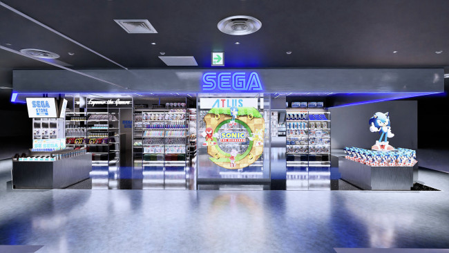 Sega membuka toko flagship baru di Osaka yang menampilkan merchandise eksklusif