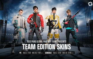 Soniqs dan Gen.G sekarang memiliki skin PUBG: Battlegrounds Team Edition