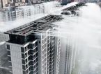 Menara apartemen menciptakan hujan buatan untuk mengalahkan gelombang panas