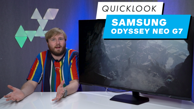 Tingkatkan permainan monitor Anda dengan Samsung Odyssey Neo G7