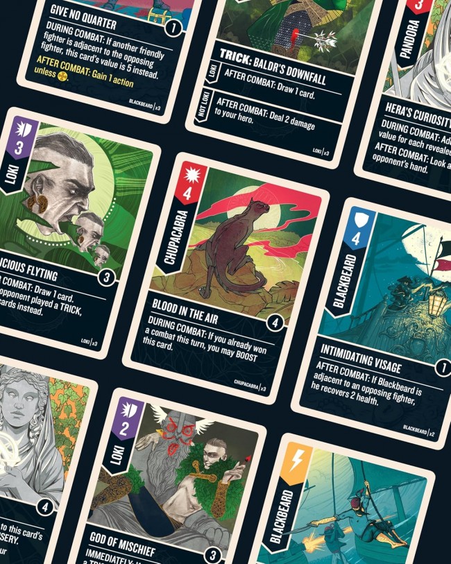 Kami telah memainkan permainan papan dengan bajak laut, dewa, dan monster di Unmatched: Battle of Legends - Volume Tiga