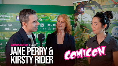 Akting teater terkenal dalam video game - Jane Perry & Kirsty Rider Comicon Napoli Interview