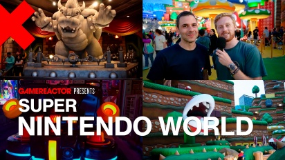 Super Nintendo World Hollywood - Tur dan Tayangan