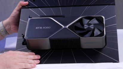 Nvidia RTX 4080 - Membuka kotak