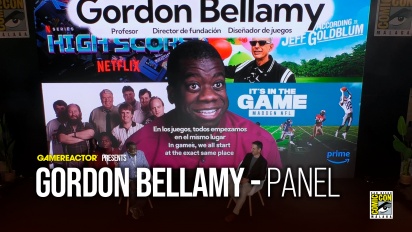 Dalam pertandingan, kita semua mulai dari tempat yang sama persis - Gordon Bellamy San Diego Comic-Con Málaga Panel Sorotan