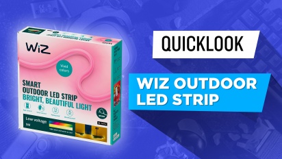 Wiz Connected Outdoor LED Light Strip (Quick Look) - Suasana Luar Ruangan